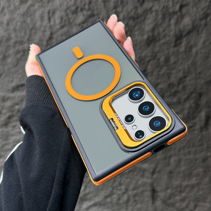 Magnetic Phone Case with Invisible Lens Holder