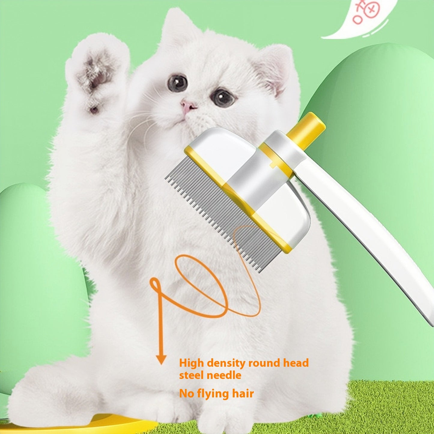 360 Spin Pet Brush | Cat & Dog Hair Remover