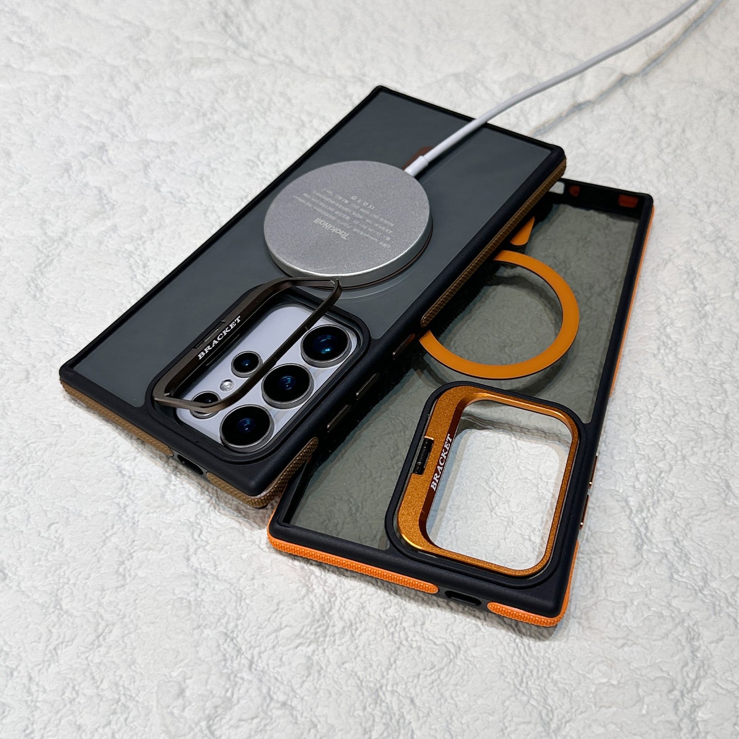 Magnetic Phone Case with Invisible Lens Holder