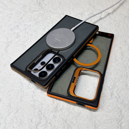 Magnetic Phone Case with Invisible Lens Holder