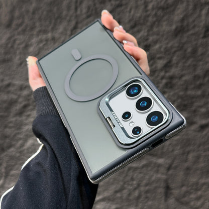 Magnetic Phone Case with Invisible Lens Holder