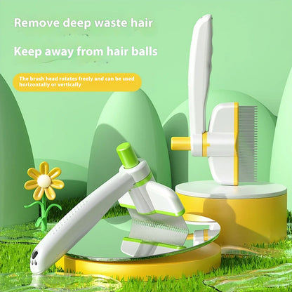 360 Spin Pet Brush | Cat & Dog Hair Remover