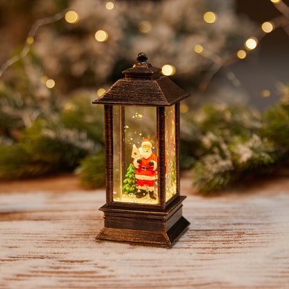 Christmas Glowing Candle Lamp Desktop Decoration