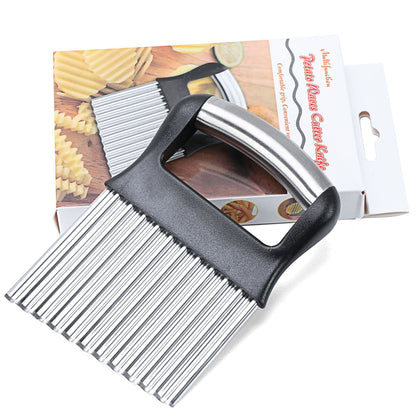Stainless Steel Potato Wave Knife Kitchen Tools