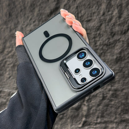 Magnetic Phone Case with Invisible Lens Holder