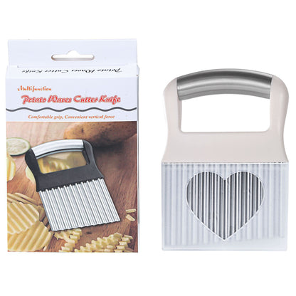 Stainless Steel Potato Wave Knife Kitchen Tools