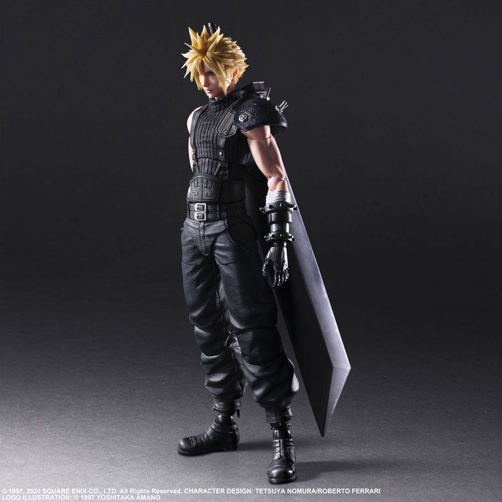 Final Fantasy VII Remake Play Arts Kai Action Figure Cloud Strife Ver. 2