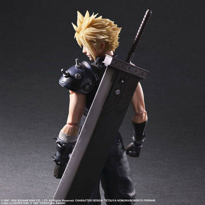 Final Fantasy VII Remake Play Arts Kai Action Figure Cloud Strife Ver. 2